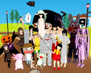 自作モデル達とご挨拶などを