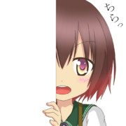 ちらっと睦月ちゃん