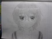 長門有希　劇場版　【アナログ絵】　完成