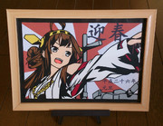 【切り絵】　金剛ちゃん　