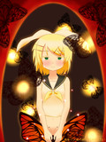 鏡音リン、蝶の如く