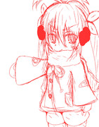 のんのんびより　ラフ画