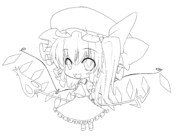 SDフランちゃんの線画