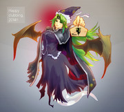 2014年賀 魅魔様 web向け