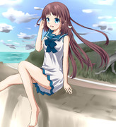 向井戸まなか ニコニコ静画 イラスト