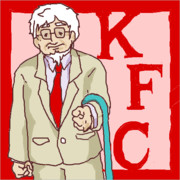 カーネル サンダース ニコニコ静画 イラスト