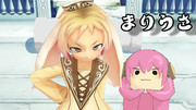  【MMD】まりうさのうさうさとたこルカさんで！【より目上目遣い選手権 】