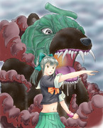 メロン熊 ニコニコ静画 イラスト