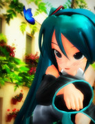 あーちゃんと蝶