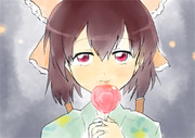 りんご飴かな？