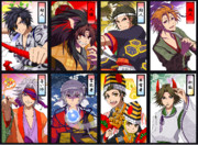 【第一回総選挙上位八名】婆裟羅人狼絵札