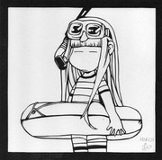 【切り絵】イオナ／蒼き鋼のアルペジオ