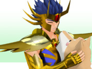 デスマスクとムーコ