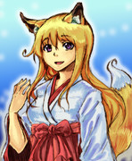 コミュニティサムネ狐