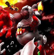 仮面ライダーキバ ニコニコ静画 イラスト