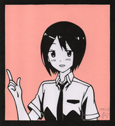 【切り絵】池野楓／桜Trick