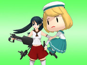 【MMD艦これ】妖精さん(21号対空電探)【モデル配布】