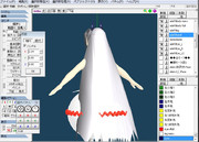 プラムさんをモデリングしてみる・・・その１