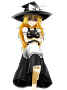 れんしう　魔理沙