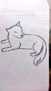 伏せ犬