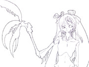 骸音シーエ 線画