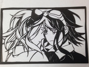 切り絵 『モザイクロール』