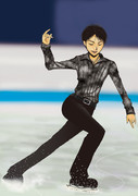 フィギュアスケートの羽生結弦選手