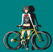 羽黒ちゃんと愛車