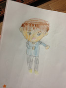5歳女児が描いたアムロ