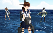 【MMDモデル配布】特型駆逐艦　白雪【MMD艦これ】