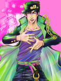 3代目JOJO初めて描いた。