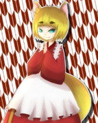 ケモ耳和風メイド