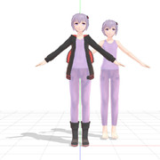 2016/05/24 【MMDモデル配布】弟君 Ver1.00