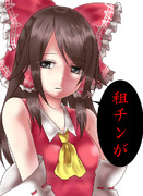 霊夢を普通に塗ってみた