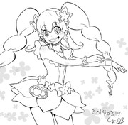 キュアプリンセス ニコニコ静画 イラスト