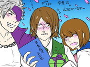 卒業＆元就birthday