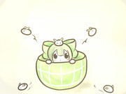 雪うさぎと夕張ちゃん