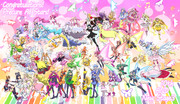 プリキュアオールスターズ ニコニコ静画 イラスト