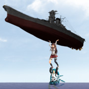 大和さんと大和さんが大和を投げる【第壱回ヤマト投げ選手権】