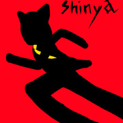 真野さんシルエット