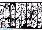 カゲプロ切り絵