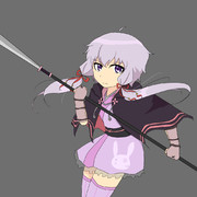 薙刀 ニコニコ静画 イラスト