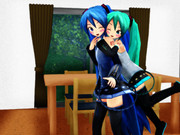 ちびDIVAが飛びつく