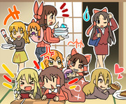 ＫＮＮ一家と遊びに来たＵＤＫシスターズ