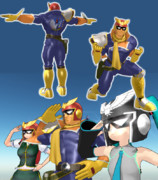 【MMD】キャプテン・ファルコン配布 Ver1.0
