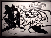 切り絵  物語シリーズ