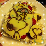 スヌーピーケーキ