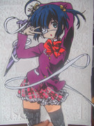 【切り絵】小鳥遊六花