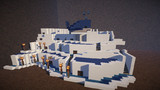 【Minecraft】256×256の雪と潮の街～その1～