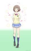 守凪了子 ニコニコ静画 イラスト